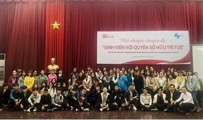 Buổi nói chuyện chuyên đề “Sinh viên với quyền sở hữu trí tuệ” tại trường Đại học Duy Tân - thành phố Đà Nẵng