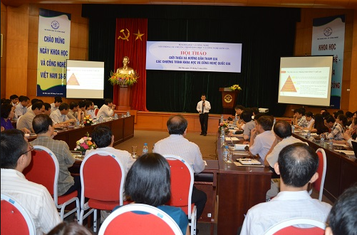 Hội thảo Giới thiệu và hướng dẫn tham gia các Chương trình khoa học và công nghệ quốc gia