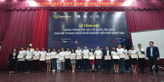 Tổng kết Hành trình “Tôi yêu tổ quốc tôi” năm 2018 với chủ đề: Thanh niên khởi nghiệp đổi mới sáng tạo