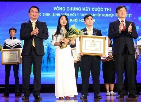 Trao giải cuộc thi cuộc thi “Học sinh, sinh viên với ý tưởng khởi nghiệp - SWIS 2018”