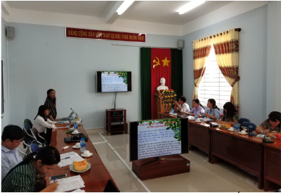 Nghiệm thu dự án Ứng dụng công nghệ nhà màng và hệ thống tưới nhỏ giọt trong sản xuất dưa lưới TAKI tại thành phố Long Xuyên, An Giang