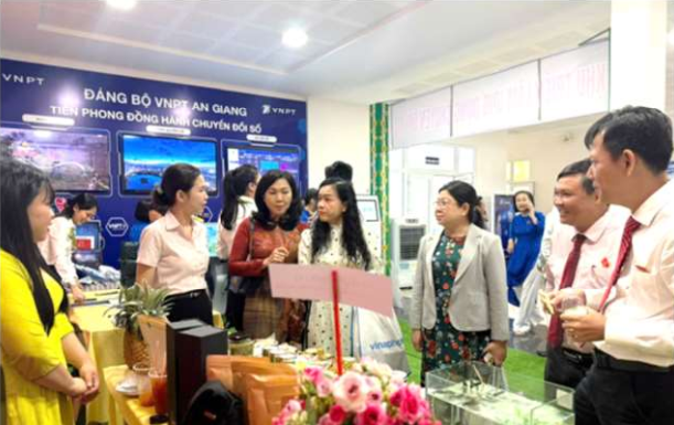 Sở Khoa học và Công nghệ tham gia trưng bày, giới thiệu sản phẩm tại Đại hội đại biểu Đảng bộ Ủy ban nhân dân tỉnh lần thứ I, nhiệm kỳ 2025 – 2030