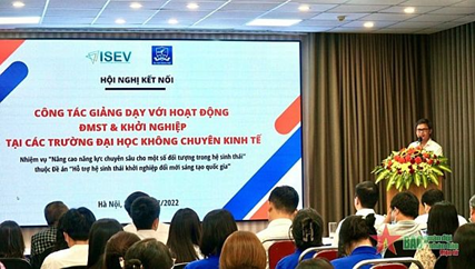 Kết nối đổi mới sáng tạo và khởi nghiệp trong trường đại học