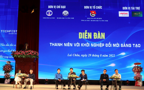 Diễn đàn “Thanh niên với khởi nghiệp đổi mới sáng tạo”