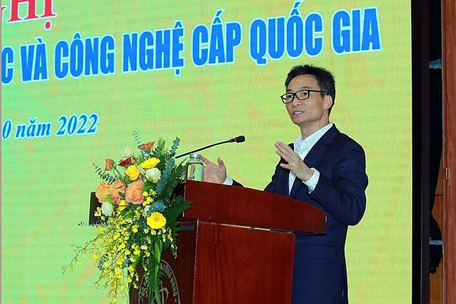 Hội nghị triển khai các Chương trình khoa học và công nghệ quốc gia giai đoạn 2021-2025