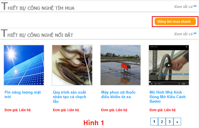 Hướng dẫn đăng tìm mua