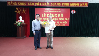 Lễ công bố và trao Quyết định bổ nhiệm chức vụ Giám đốc Trung tâm Chiếu xạ Hà Nội