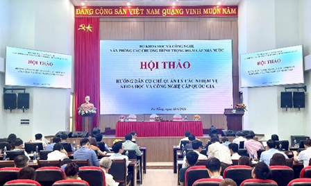 Hội thảo “Hướng dẫn cơ chế quản lý các nhiệm vụ khoa học và công nghệ cấp quốc gia”