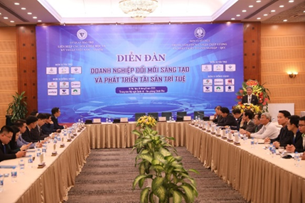 Diễn đàn ”Doanh nghiệp đổi mới sáng tạo và phát triển tài sản trí tuệ”