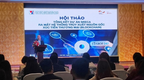 Ra mắt hệ thống truy xuất nguồn gốc xúc tiến thương mại áp dụng công nghệ chuỗi khối