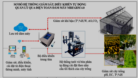 Ứng dụng công nghệ tự động, bán tự động trong sản xuất rau, hoa cao cấp quy mô hàng hóa tại Tây Nguyên