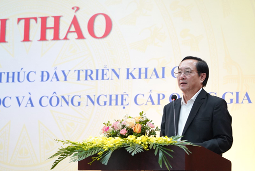 Thúc đẩy triển khai các chương trình KH&CN cấp quốc gia