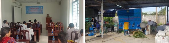 Phiên kết nối cung cầu công nghệ “Giới thiệu và trình diễn hoạt động của các thiết bị chế biến thức ăn chăn nuôi”
