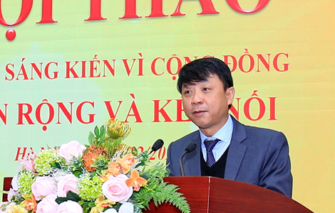 Hội thảo “Chia sẻ các sáng kiến vì cộng đồng – Nhân rộng và kết nối”