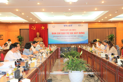 Kỳ họp lần thứ 3 ban chỉ đạo dự án VKIST