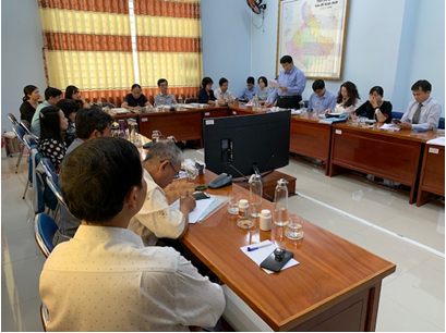 Sở KH&CN tổ chức Hội đồng nghiệm thu đề tài cấp tỉnh Nghiên cứu quy trình sản xuất thực phẩm chức năng từ thân rễ cây ngải trắng (Curcuma aromatica)