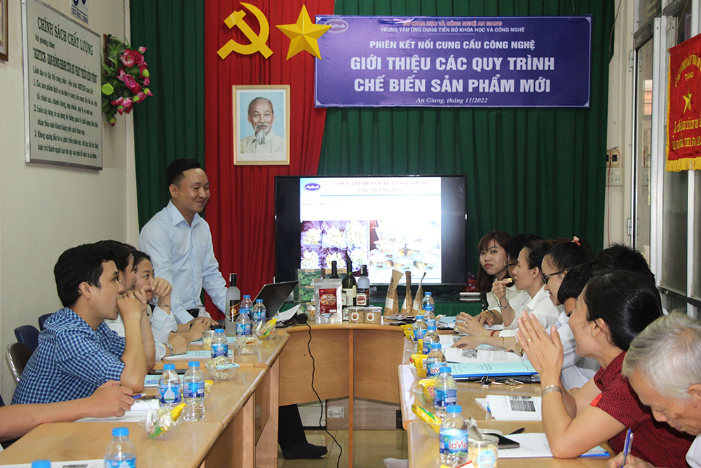 Kết nối cung- cầu công nghệ, giới thiệu 15 quy trình chế biến sản phẩm mới