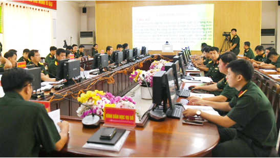Tập huấn “Bình dân học vụ số” và ứng dụng trí tuệ nhân tạo cho gần 400 cán bộ, chiến sĩ