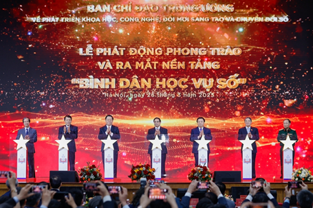 Ra mắt nền tảng “Bình dân học vụ số”