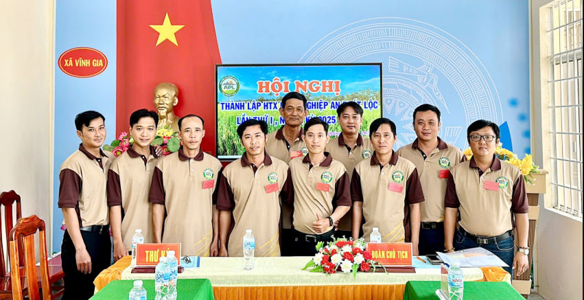 Xã Vĩnh Gia thành lập Hợp tác xã Nông nghiệp An Phát Lộc