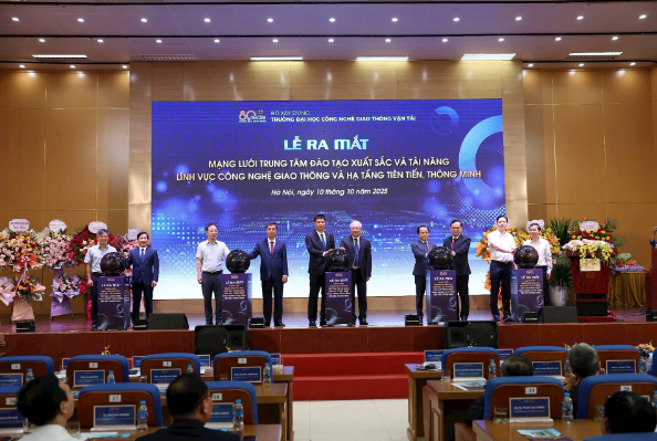 Ra mắt Mạng lưới trung tâm đào tạo xuất sắc và tài năng lĩnh vực công nghệ giao thông và hạ tầng tiên tiến