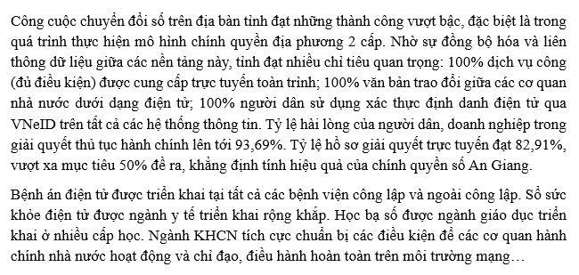 Đẩy mạnh xây dựng chính quyền điện tử, chính quyền số
