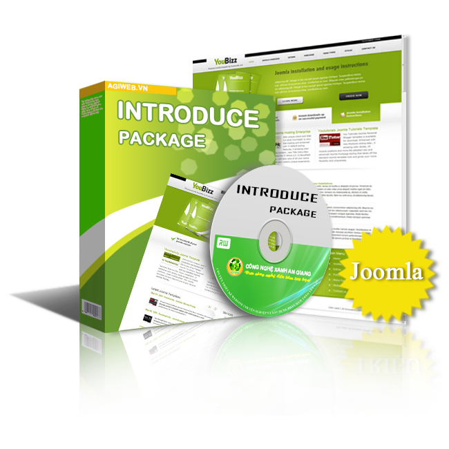 goi website gioi thieu chon mau joomla 