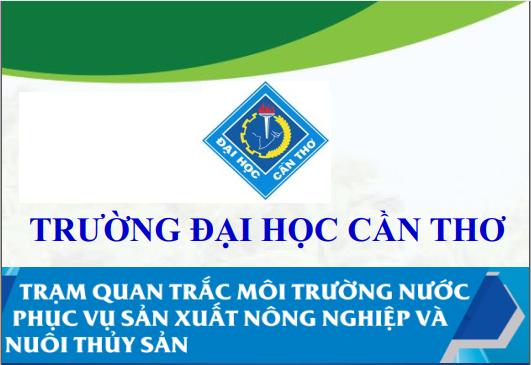 tram quan trac moi truong nuoc phuc vu san xuat nong nghiep va nuoi trong thuy san