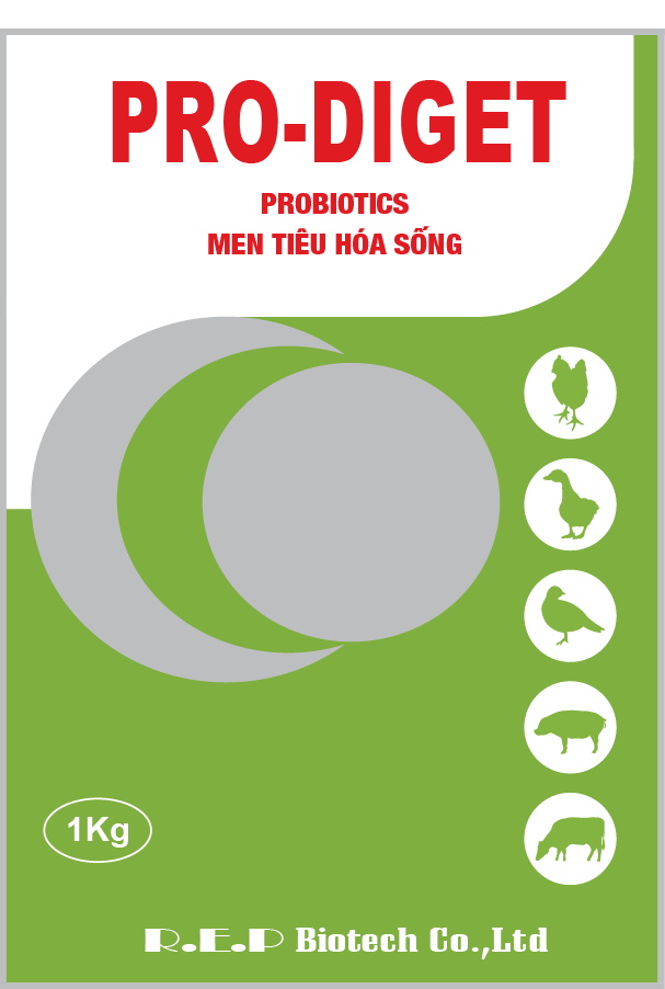 pro diget men tieu hoa song cho bo