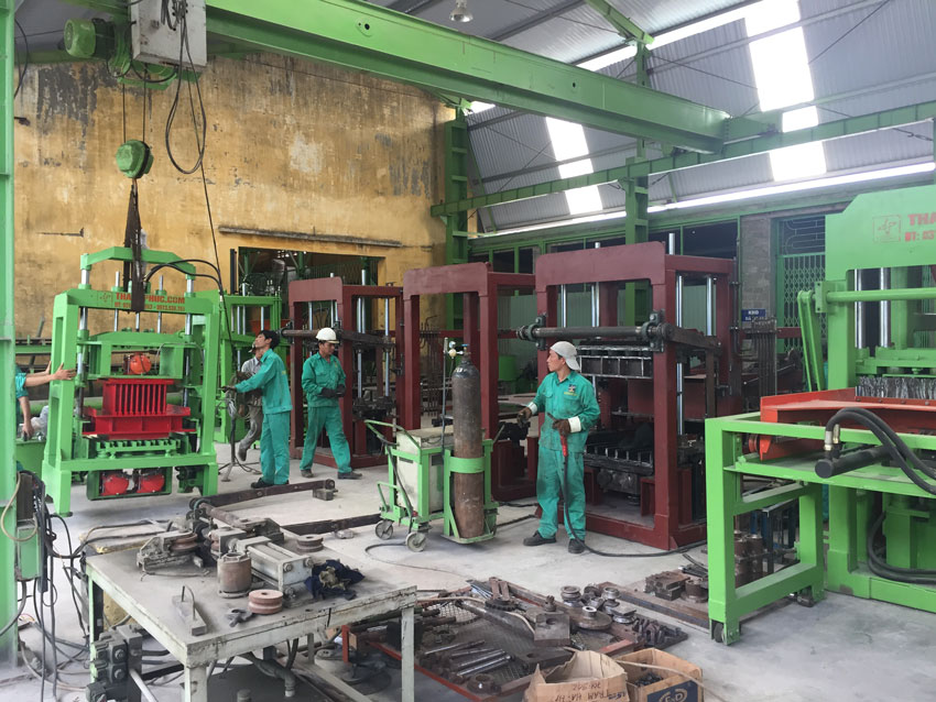 day chuyen san xuat gach terrazzo tpc op5
